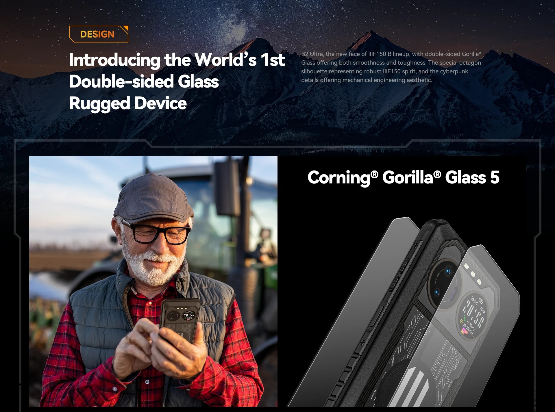 【即日発送可】IIIF 150 B2 ULTRA　美品 World Premiere] IIIF150 B2 Ultra Rugged Machine 15000mAh