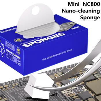MECCANICO NC800 800PCS Schermo LCD Nano Spugna per pulizia Nessun residuo Cellulare PCB Scheda madre Vetro posteriore Strumento per la pulizia della polvere della fotocamera