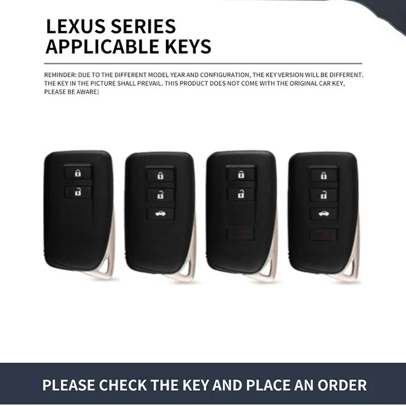 Zinc Alloy Car Key Cover For Lexus F Sport Remote Control