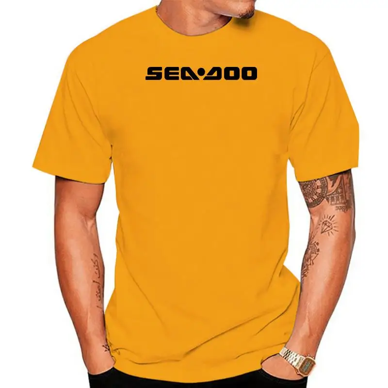 Sea-Doo Magliette Estate Manica Corta Sea Doo Seadoo Moto T-Shirt Mans Tshirt Top Tees