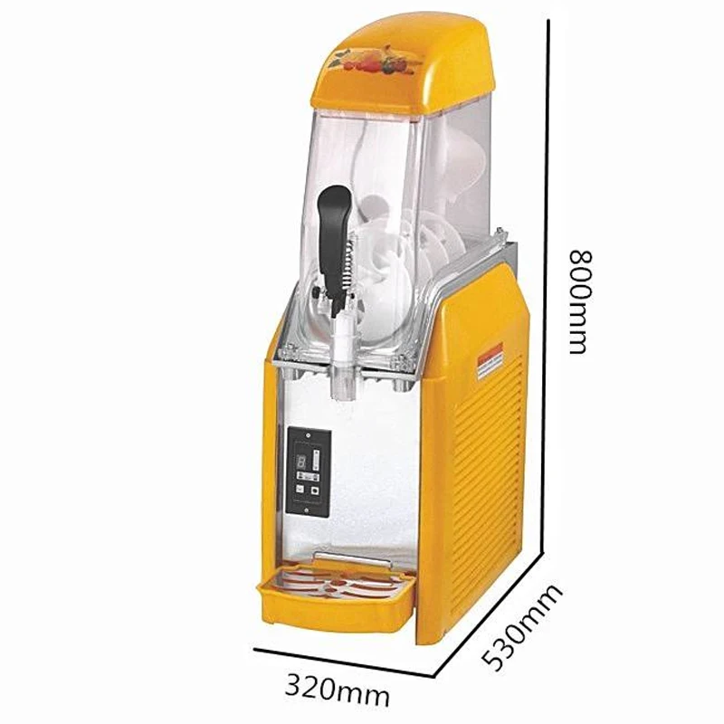 220V/110V シングルタンク 12L スラッシュマシン – パーティー用アイス