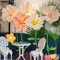 185cm Large Artificial Flowers Wedding Road Lead Flowers Window Garden Decoration Accessories Home Decor Mariage Party Supplies 6