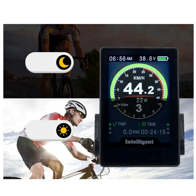 Bafang ø ̵ ̺  ŰƮ 3.5 ġ IPS äο ȭ  2X 860C   ӵ Ebike ÷
