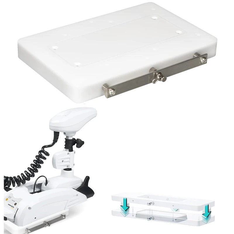 

For Minn Kota 1854054 RTA-54 Riptide Electric Steer Trolling Motor Composite Quick Release Bracket Boats Motor Mount