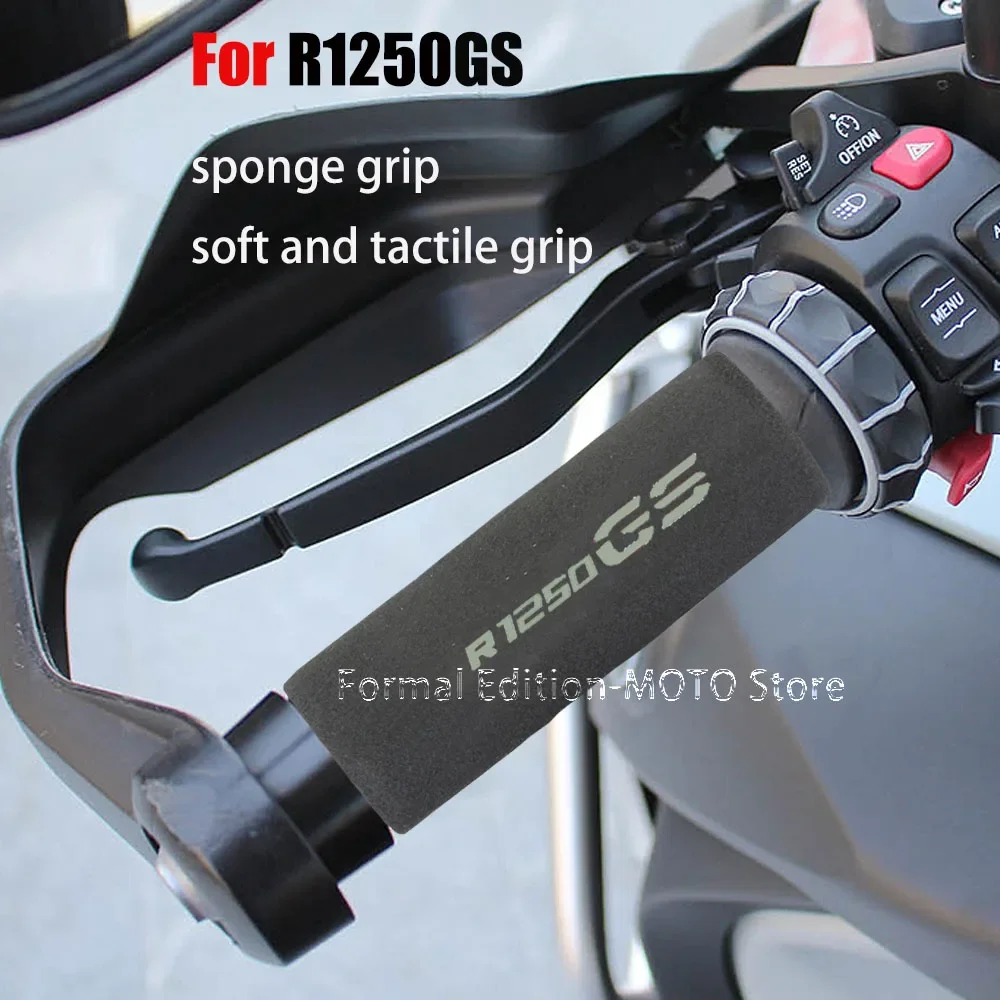 

For R1250GS 40GS Sponge Grip Motorcycle Handlebar Grips Anti Vibration for R1250GS 40GS Accessories