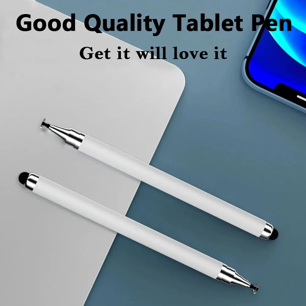 10Pcs Stylus Pen Universal 2 in 1 Drawing Screen Tablet Pen for IPhone IPad Capacitive Touch Pencil for Samsung Android Phone 2