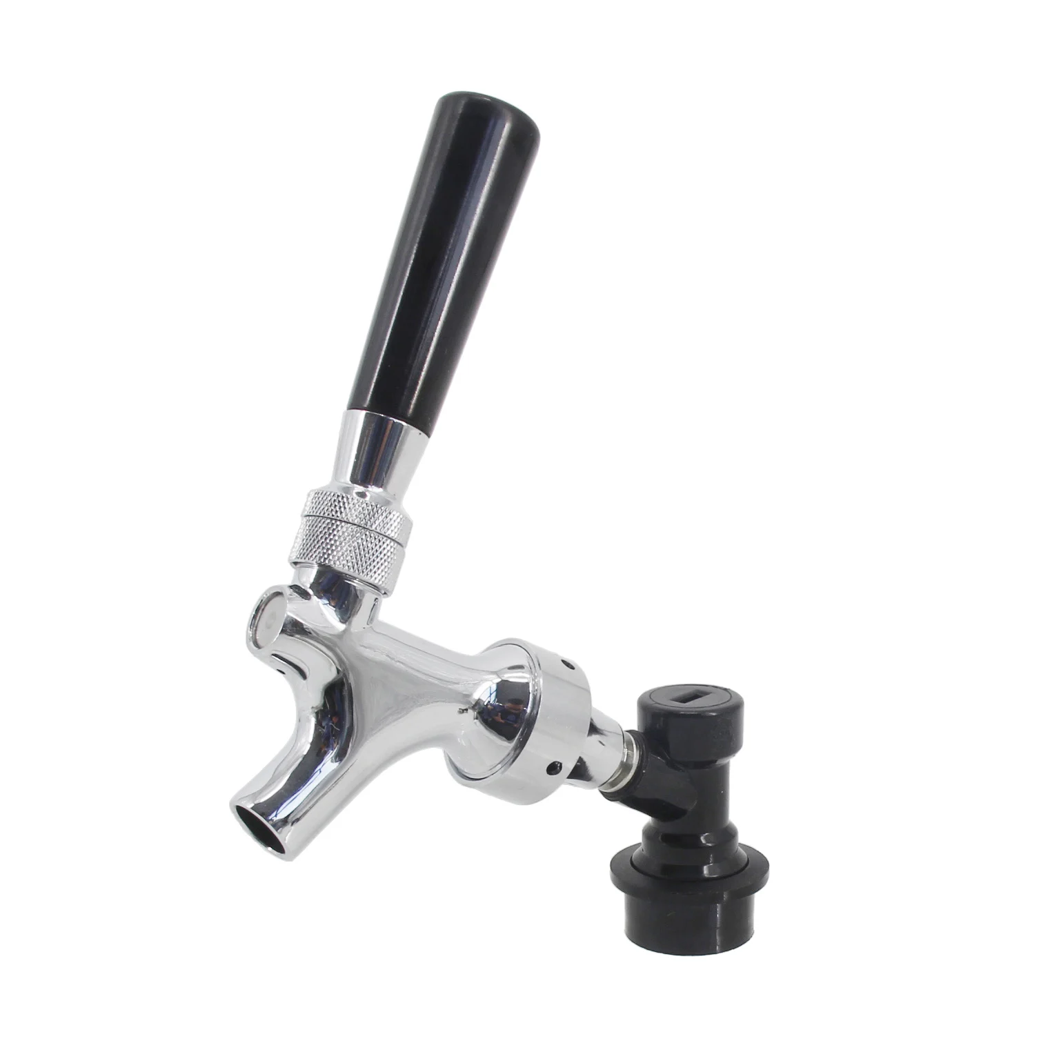 Corny Keg Disconnect Faucet Adapter Snap Tap FFL Adapter Standard Beer Faucet to Ball Lock or Pin Lock Corny Keg beverage dispenser faucet brewing faucet beer keg dispenser beer hose connector co2 thread adapter