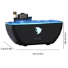 300ml Ship Shaped Cool Mist Humidifier with LED Light Fragrance Oil Diffuser Low Noise Aromatherapy Diffuser for Yoga Meditation 5