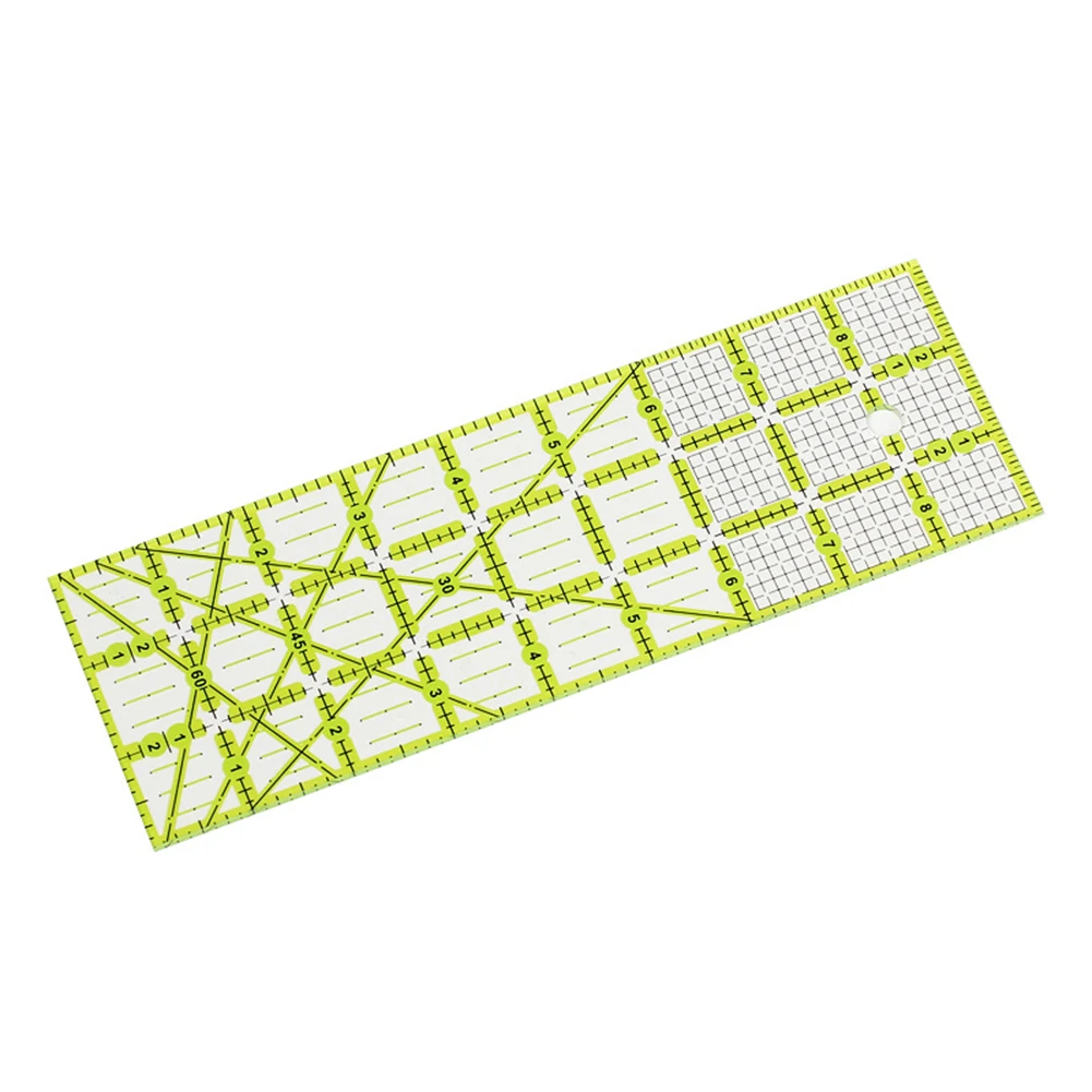 Acrylic Patchwork Ruler Double Color Quilting DIY Sewing Drawing Tools 