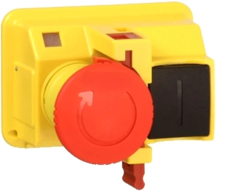 GV2K04 mushroom head emergency stop button red lockable rotatable and loose