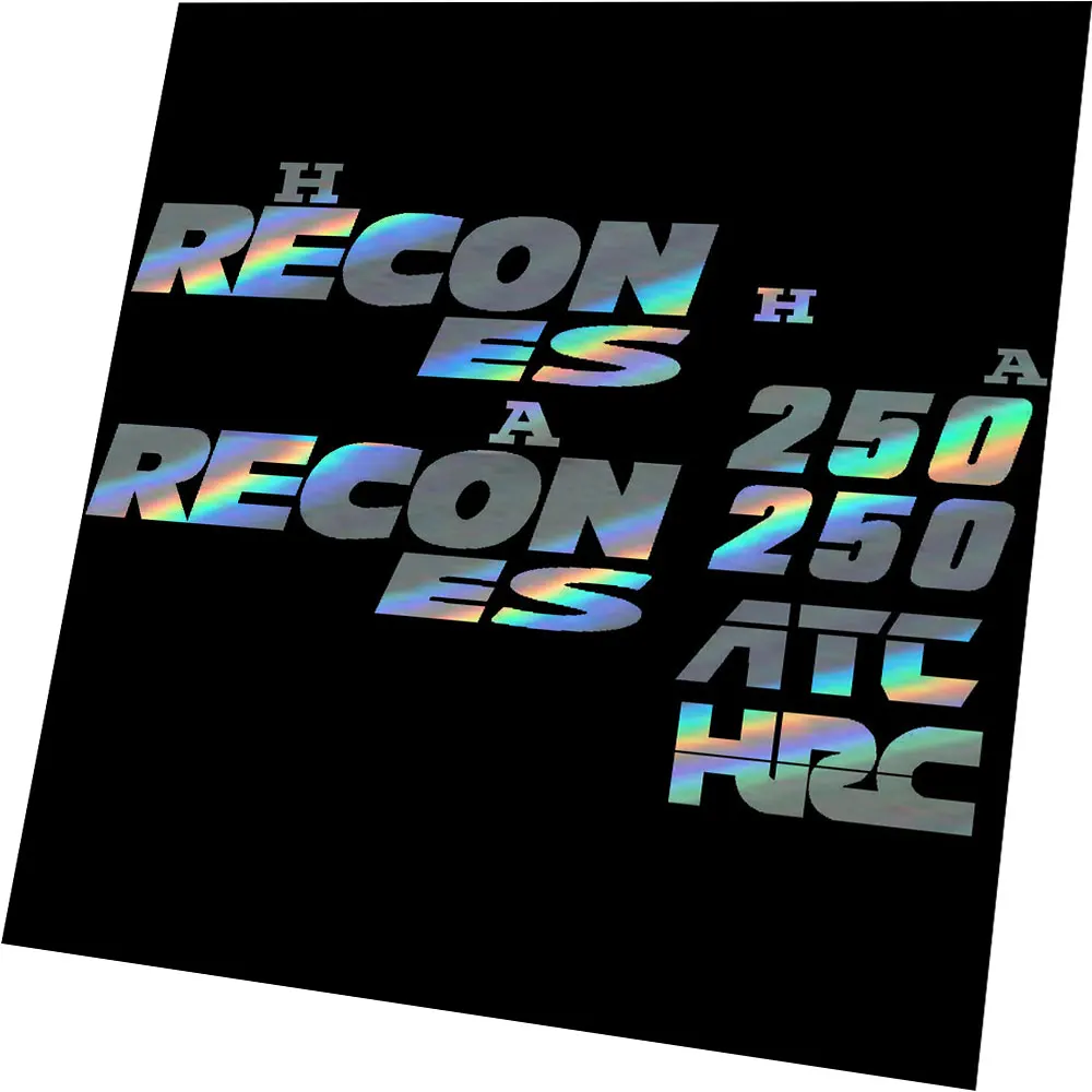 Per Honda Recon Es Decalcomania Kit Serbatoio Gas Moto Hrc Recon 250