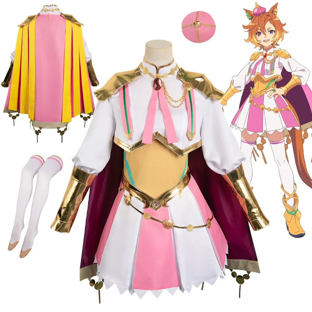 

Anime Game Pretty Derby TM Opera O Cosplay Costume Women Disguise Outfit Adult Female Roleplay Fantasia Halloween Suits