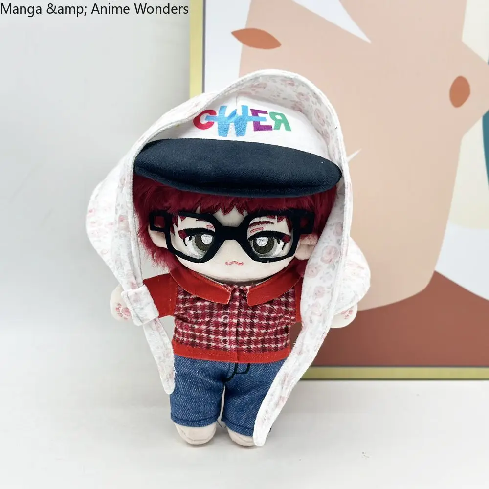 Kpop Star GD G-DRAGON 20cm Plush Doll Stuffed Pillow Handsome Dress Up Toy Anime Birthday Gift