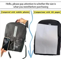 Sac à Main de Grande Capacité SR SR pour Homme et Femme, Sacoche Tendance pour Lycéens 3