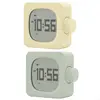 Cubic LED Digital Alarm Clock USB Chargeable Desk Clock with 2 Alarm Snoozes Function Countdown Timer for Sleep Training 1