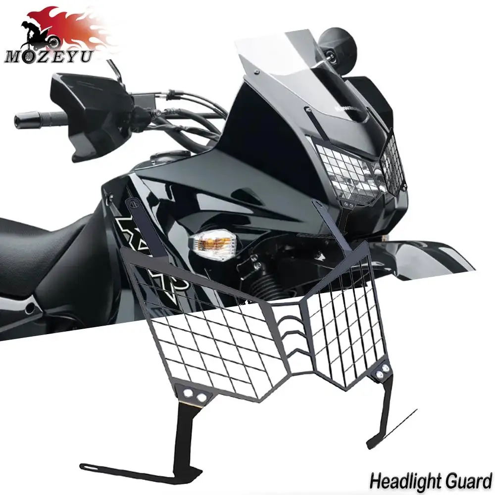 

Motorcycle Head light Protection Grille Headlight Protector Cover Headlight Guard For Kawasaki KLR650 KLR 650 KL650E 2008-2018