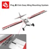 Volantex 747-8 RC Airplane Trainer TrainStar Ascent Electric RC Aircraft with Plastic Unibody Fuselage PNP Without Radio Battery 4