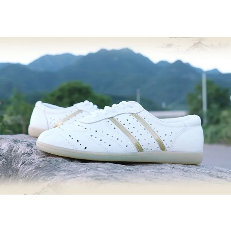 Original Brand Men Woman Anti Slip Martial Arts Training Shoe Top Quality Wearable Kungfu Shoe Comfortable Breath Tai Chi