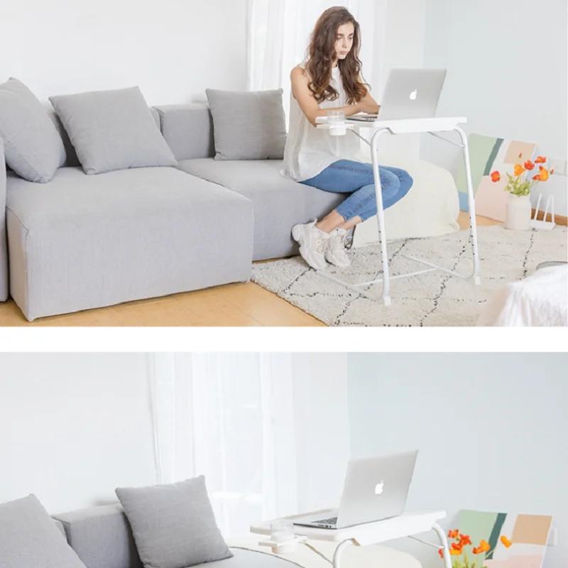 IHOME Plastic TV Computer Laptop Foldable Portable Bedroom Living Room Five in One Computer Table laptop desk