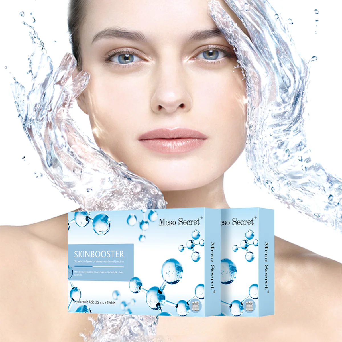 2Bottles/Box Deep Moisturizing Serum Ampoule Whitening Hydrating Skin Care Essence Anti Acne Pores Remove Wrinkles Anti Aging 6