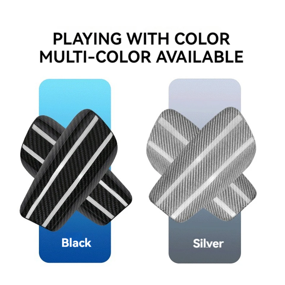Carbon Fiber Soccer Shin Guards Portable Carrying Case Suitable for Adult Youth Kid