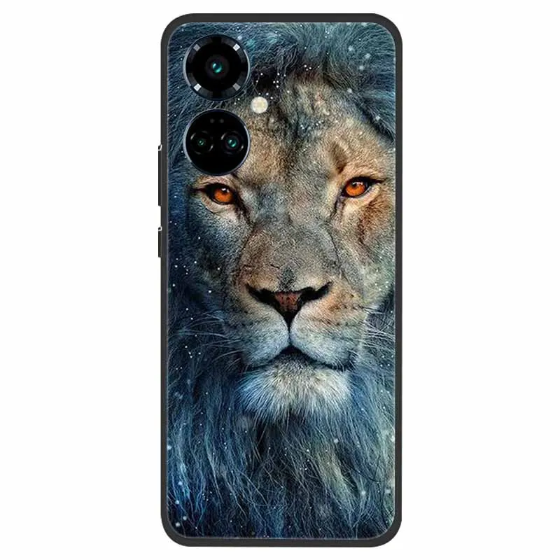 Tecno Camon 19 Shockproof Soft Silicone TPU Back Cover - Cute Design