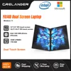 CRELANDER Mini Laptops 14 Inch 2240*1440 Double Touch Screen Intel Processor Foldable Tablet PC Windows11 Dual Screen Laptop 1