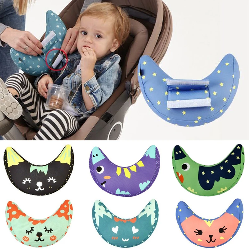 Baby Car Seat Pillow Safety Headrest Shoulder Support Pad Baby Stroller Cushion Head Protection For Kid Children Car Neck Pillow