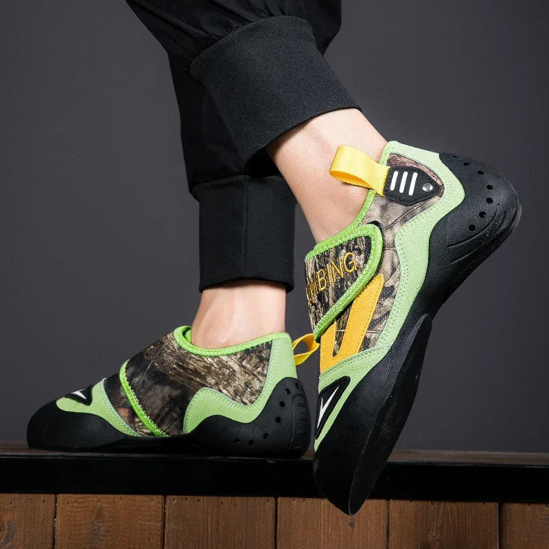 Breathable Non-slip Rock-Climbing Bouldering Professional Rock-Climbing Shoes Man Outdoor Sports Shoes Children's Climbing