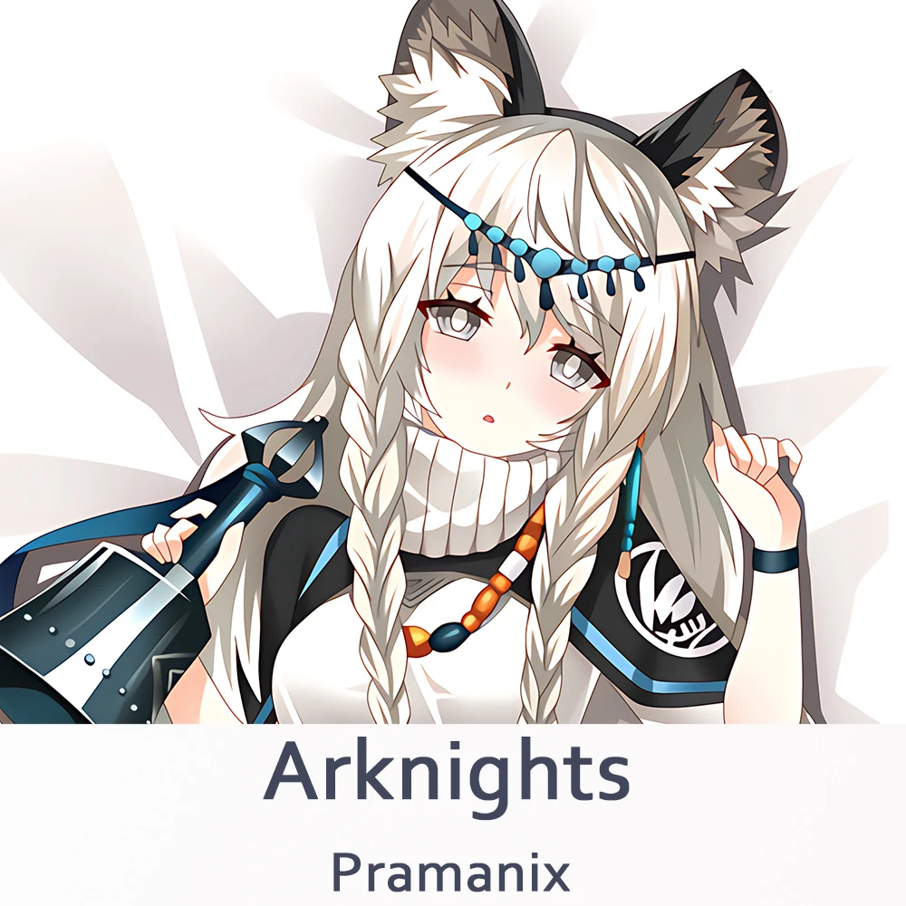 

Pramanix Dakimakura Arknights Pillow Cover Hugging Body Pillow Cushion Case Otaku Full Body Pillowcase
