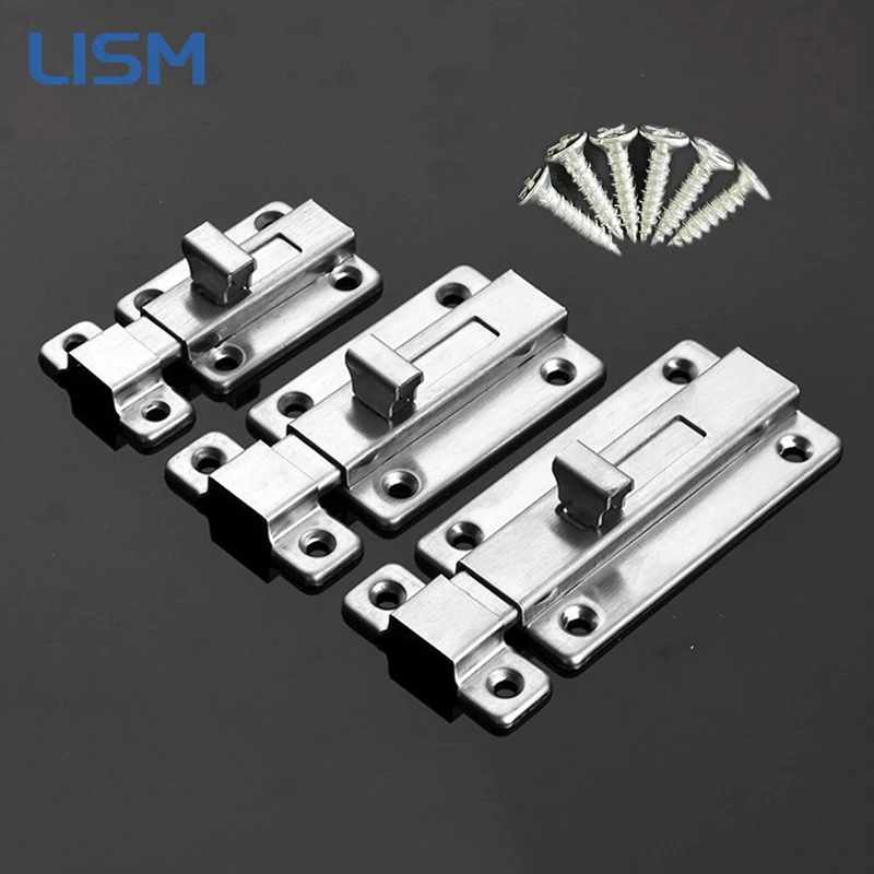 Stainless Steel Double ended Door Bolts Sliding Lock Barrel Bolt