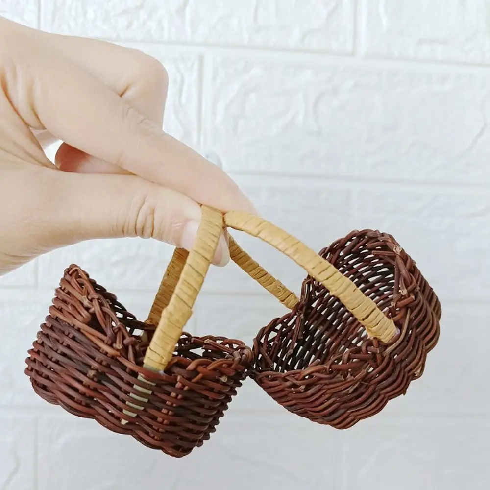 BL - Paniers de rangement tissés pour pots de fleurs, Sac en paille