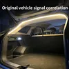 Car high brightness trunk lighting ambient light interior decoration LED wiring free automatic sensing tailgate light strip 5