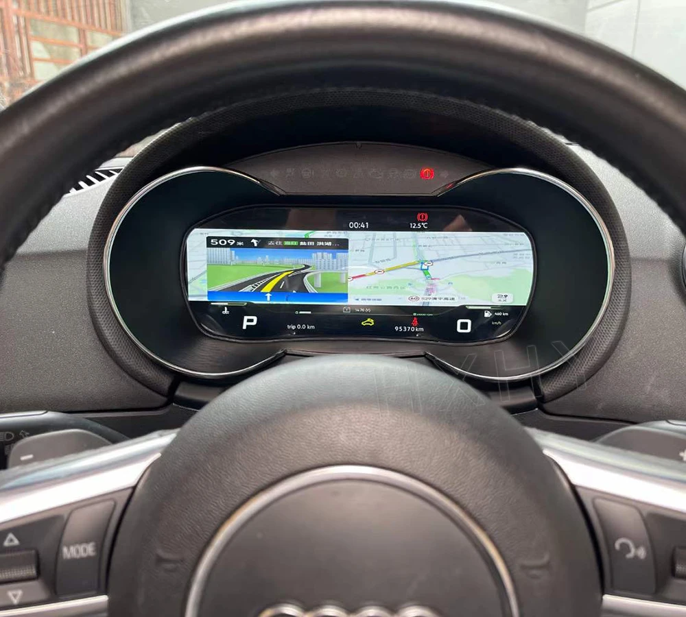 Car LCD Digital Cluster Virtual Cockpit SpeedMeter Dash For Audi TT 2008-2014 Sc