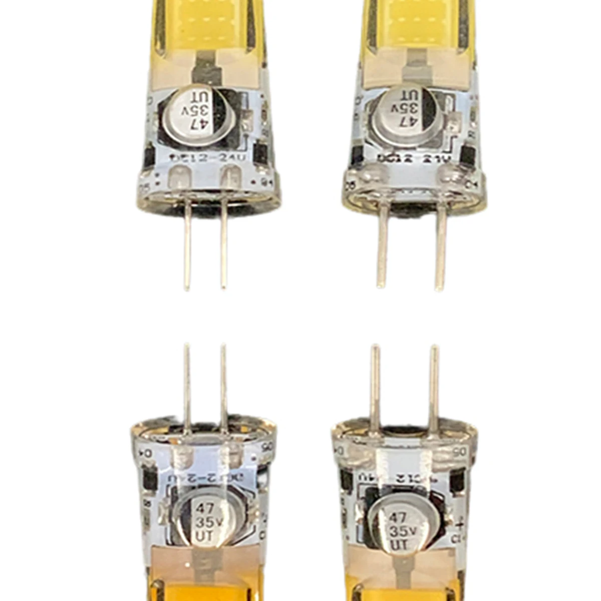 디밍 가능 LED COB 10W GY6.35 G4 AC / DC 12V LED GY6.35 COB 2508 디밍 LED 옥수수 조명 g6.35 크리스탈 홈 펜던트 조명 화이트