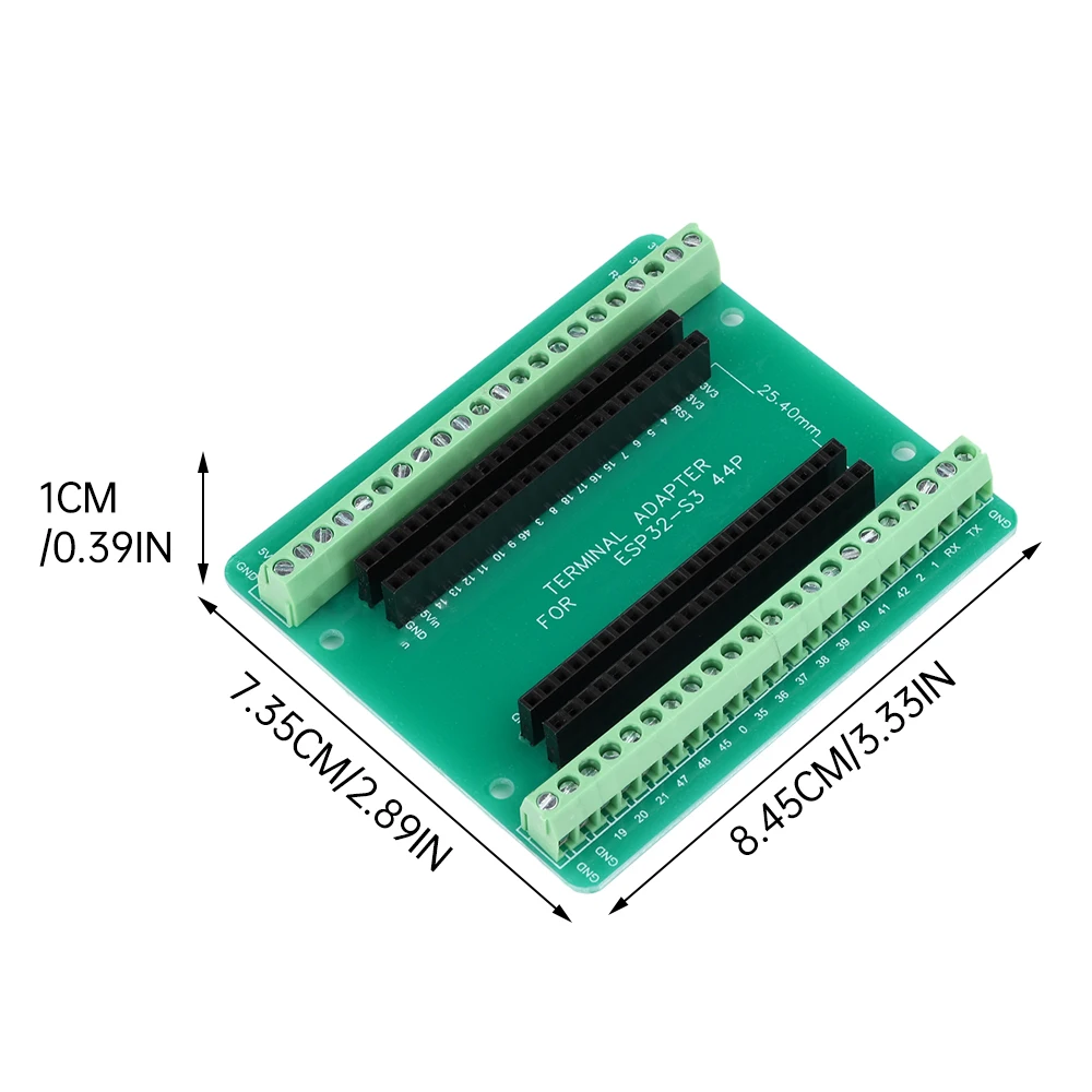 ESP32-S3 GPIO 확장 보드 모듈 개발 보드, 44 핀, N8R2, N16R8 에 적합