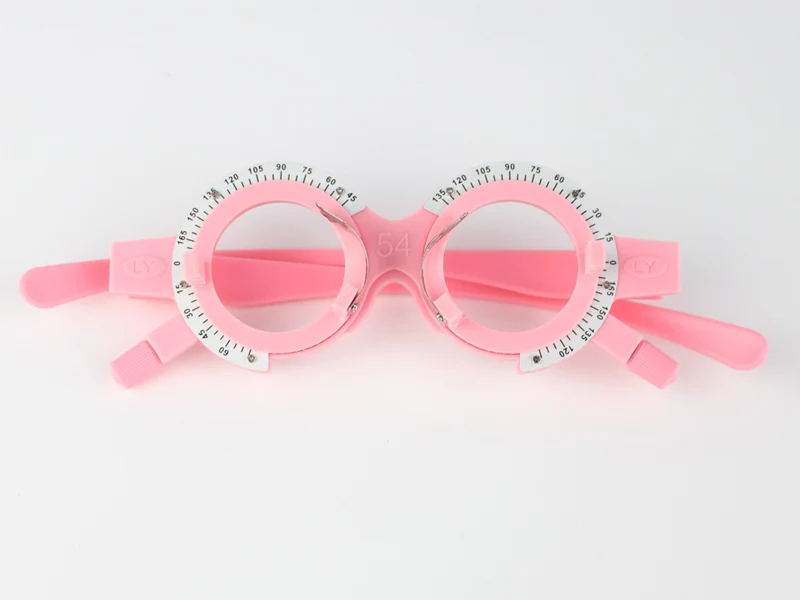 1pc Optical Trial Frame Optometry Test Frame Plastic Type Fixed PD 52-70mm