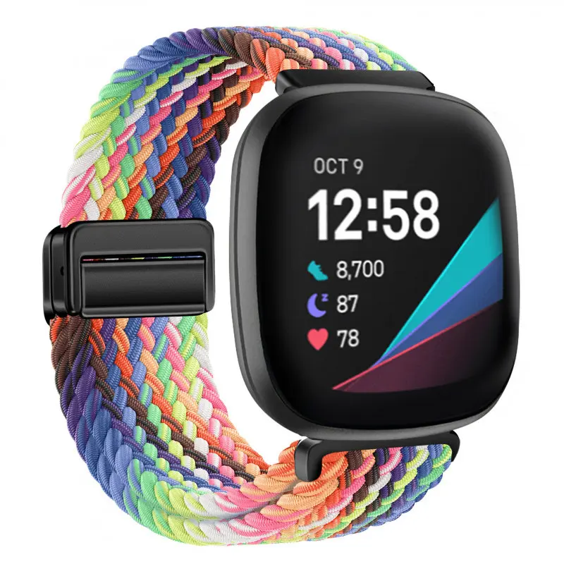 Premium Nylon Loop Magnetic Replacement Wristband - Versatile and Stylish