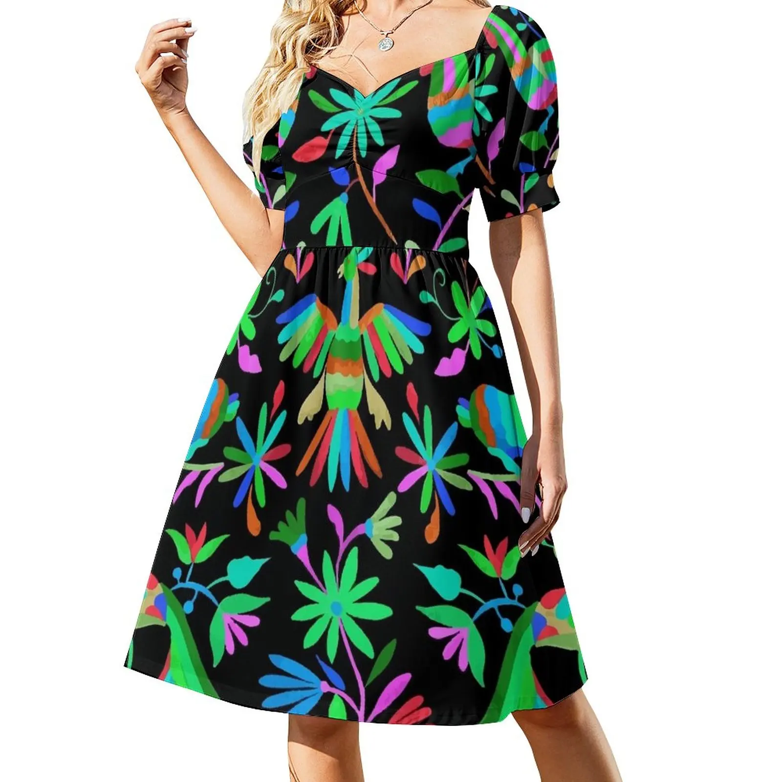 

Otomi Black Dress sensual sexy dress for women chic and elegant woman dress summer clothes for women women's summer jumpsuit