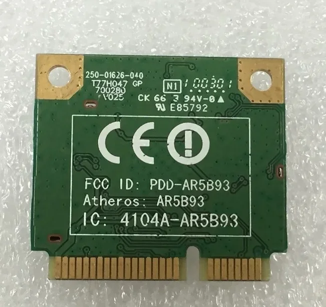 Ssea All'Ingrosso Ssea Per Atheros Ar5B93 Card Half Mini Pci-E Wireless Wifi Card 300Mpbs Testato Bene