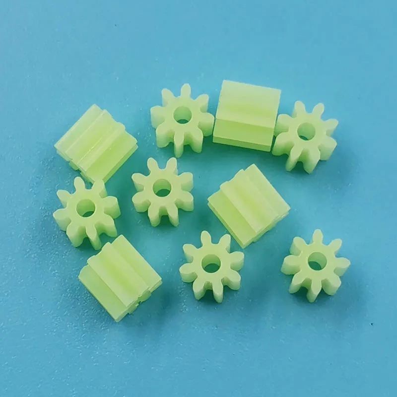 0.5M Modulus Pinion Gear 32 Teeth - 2x2mm Square Shaft Hole For Motor Projects