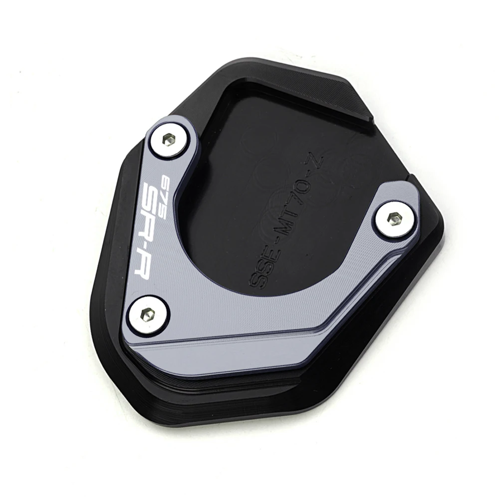 Für CFMOTO 675NK 675SS 675SR 675SR-R 675 SRR NK 2024 2025 2026 CNC Motorrad Seitenständer Erweiterungspad Kickstand Vergrößerungsplatte – Detail 9