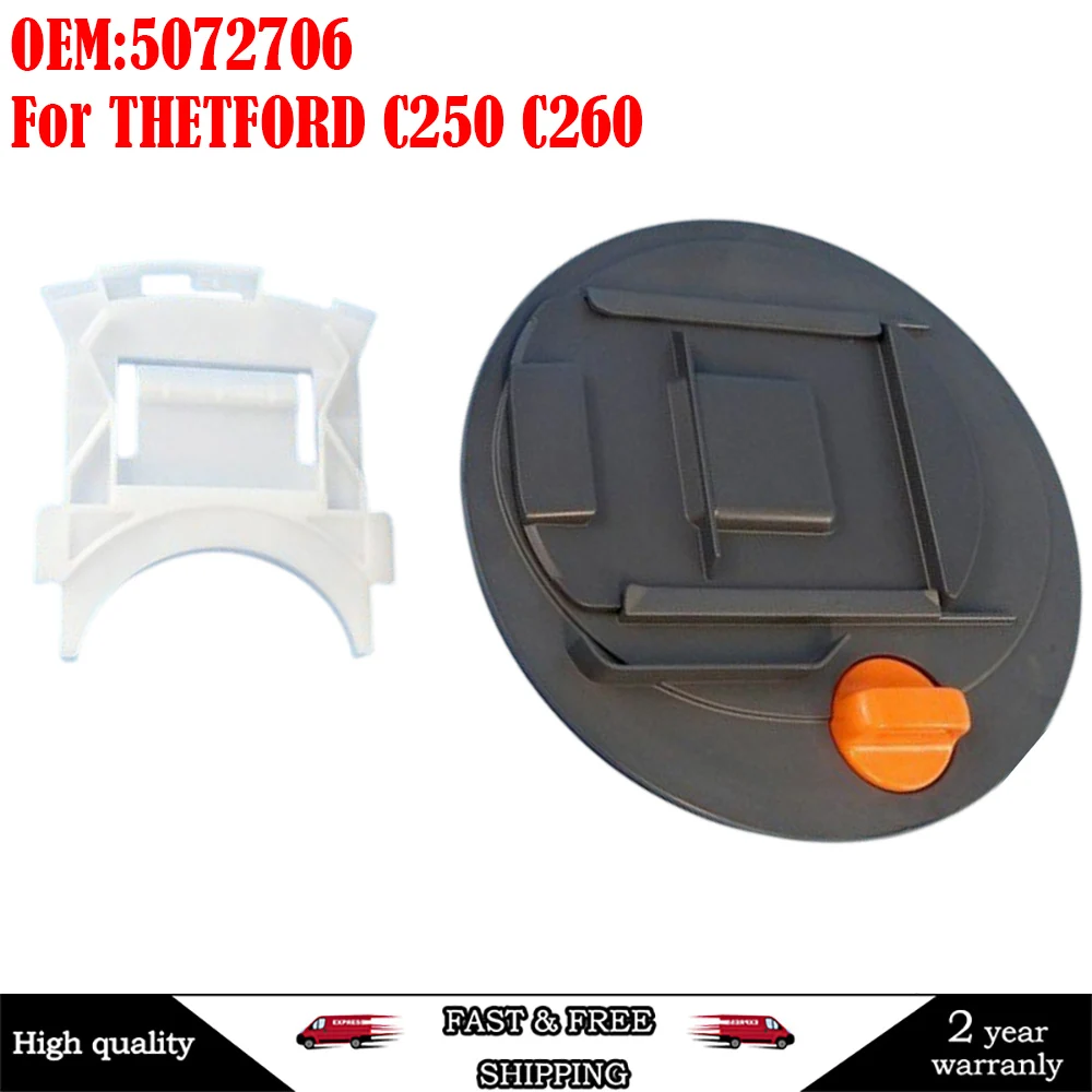 5072706 Per Wc A Cassetta Thetford C250 C260 Che Tiene Il Meccanismo Del Serbatoio Dei Rifiuti Sc250 / Sc260 Lama Lamellare Aperta