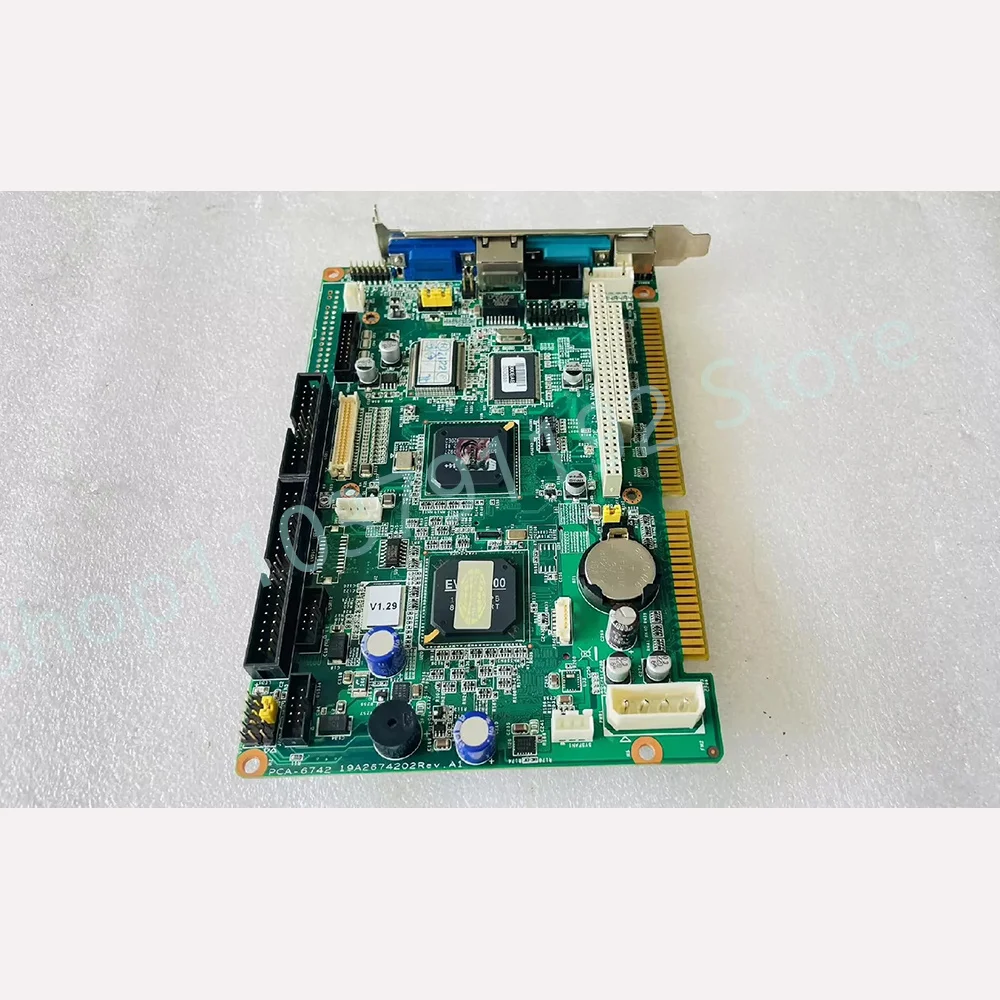 네트워크 포트가 있는 고신뢰성 마더보드 PCA-6742VE PCA-6742 Rev...