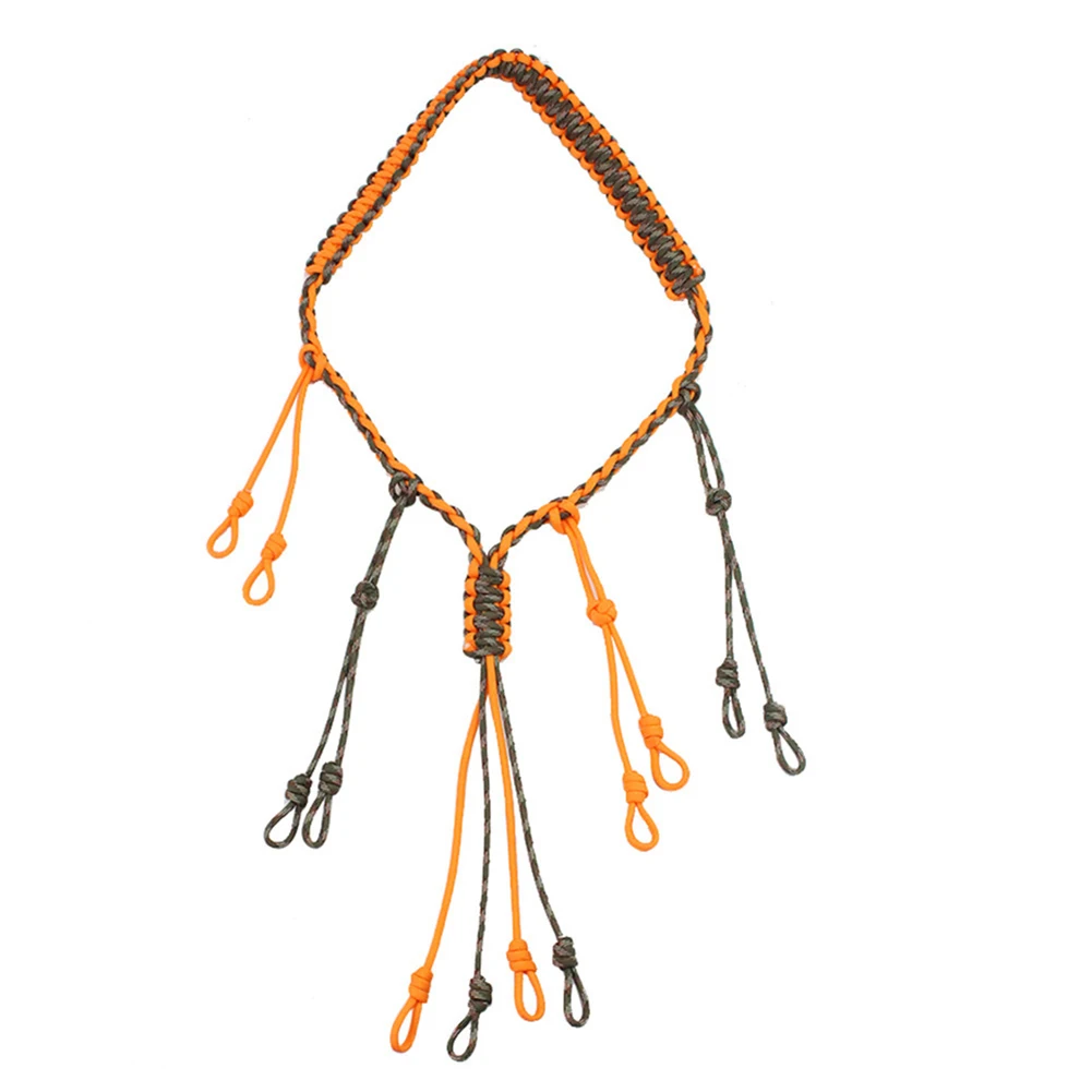 Hunting Rope Hunting Duck Call Ropes Hunting Lanyard Duck Wild Bird Call Decoy Cord Hunter Game Whistle Decoy Sling
