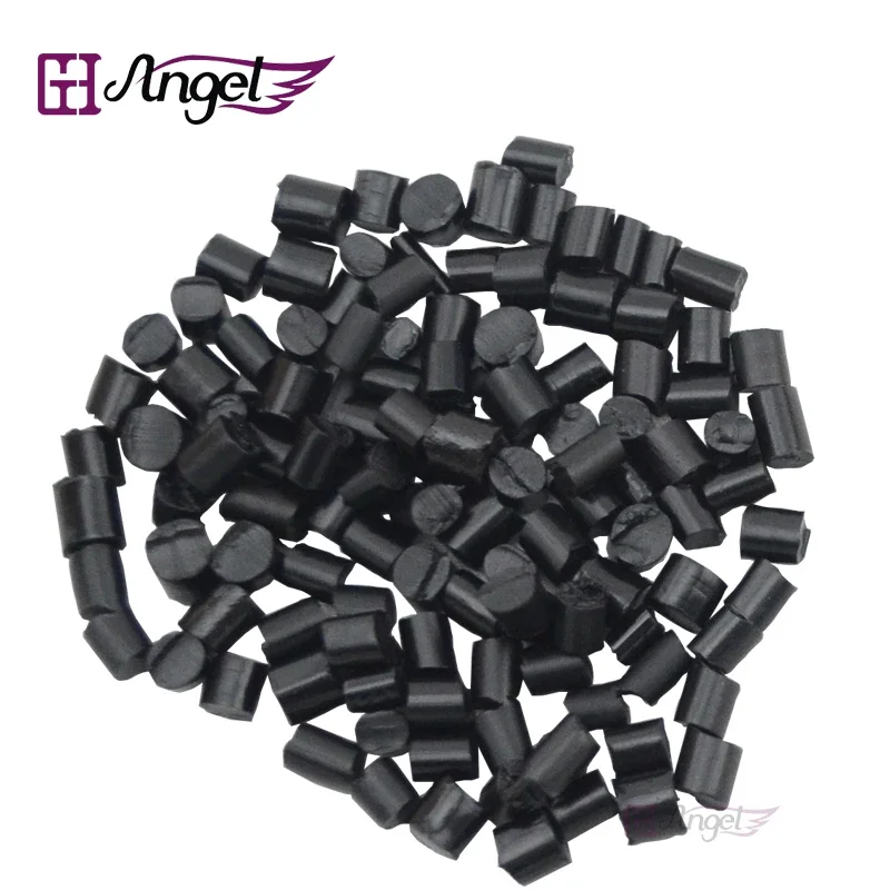100gram Hot Melt Glue Granules/Beads/Grain Keratin Glue for Pre-Bonded Human Hair Extensions Fusion Hair Tools 4 Colors Optional hair extension glue keratin glue keratin grain
