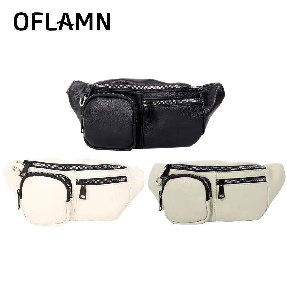 

Fanny Packs Waist Bag Pack for Women Waterproof With Adjustable Pocket Fashion Casual Chest Handbag Unisex Sports Travel Purse