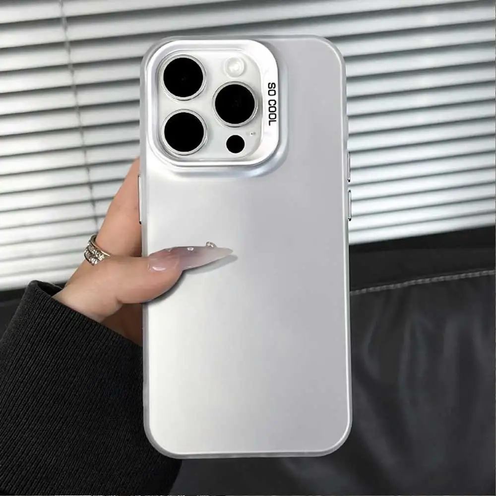 Silver IMD Protective Phone Case Cover
