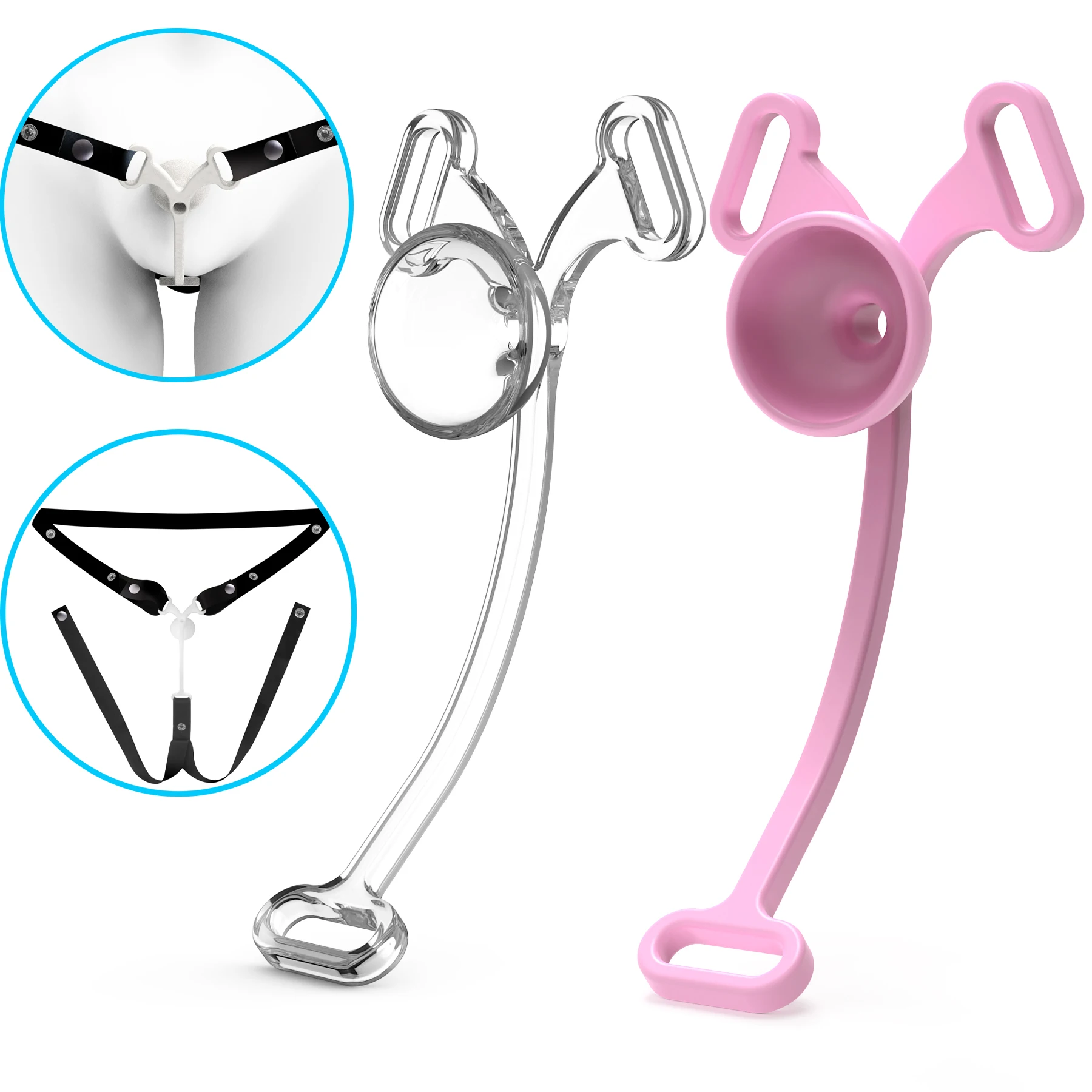 Deep Throat Sissy Chastity Belt Inverted Extreme Male to Female Transition Male Deep Throat Lightweight Cock Device Sex Toy penis chastity cage chastity lock sex toy chastity cage accessory