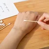 1000pcs Unscented Cotton Swabs, Double-Headed, Wooden Stick, Makeup Removal & Cleaning Ear Cotton Swabs 3
